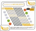 Florbalov� set MPS WILDSTICK Yellow